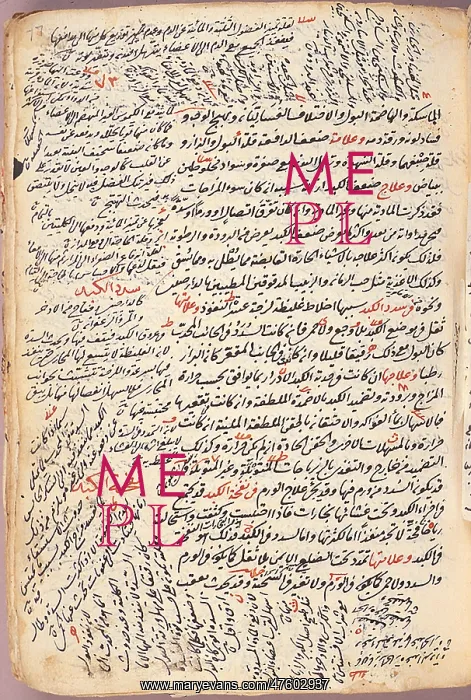 : Islamic Medical Encyclopedia Epitomes Manuscript, 12th Centu : Islamic Medical Encyclopedia Epitomes Manuscript, 12th Centu
