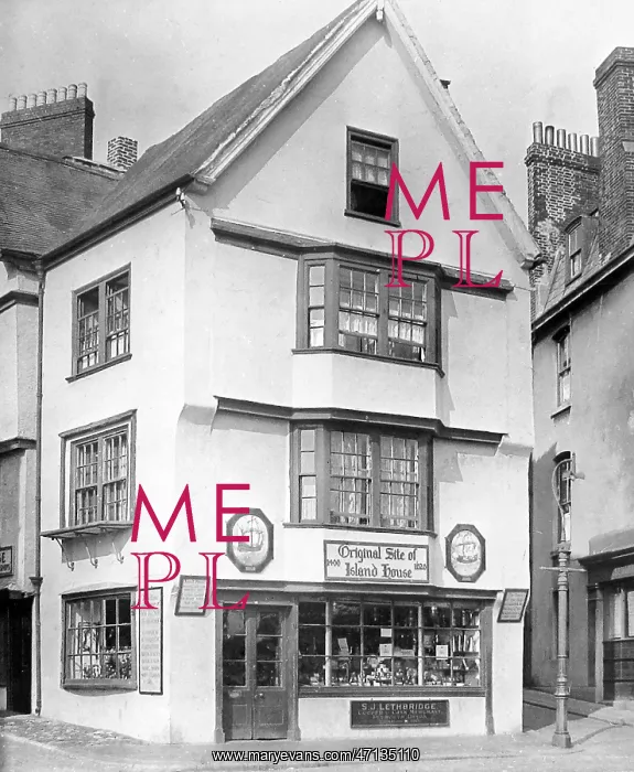  : Island House Devonport in 1935