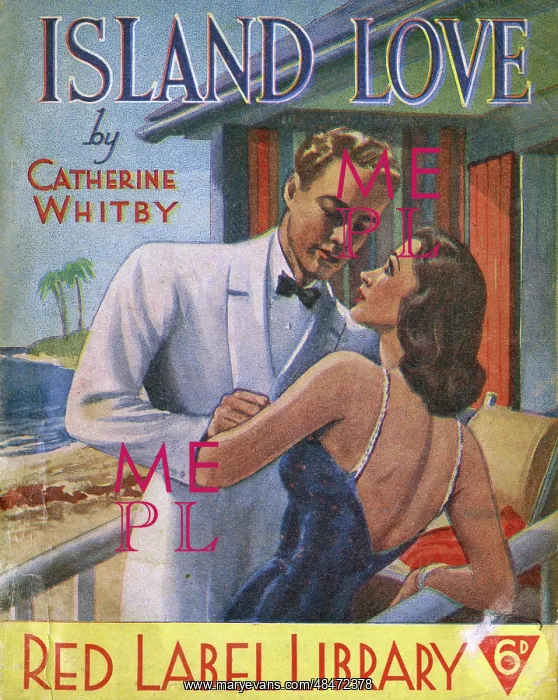: Island Love - front cover by Reginald Heade : Island Love - front cover by Reginald Heade