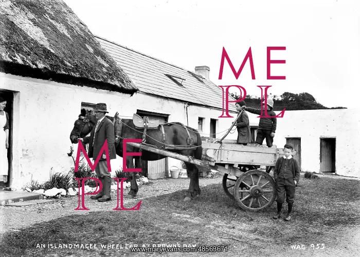 : An Islandmagee Wheelcar at Brown's Bay : An Islandmagee Wheelcar at Brown's Bay