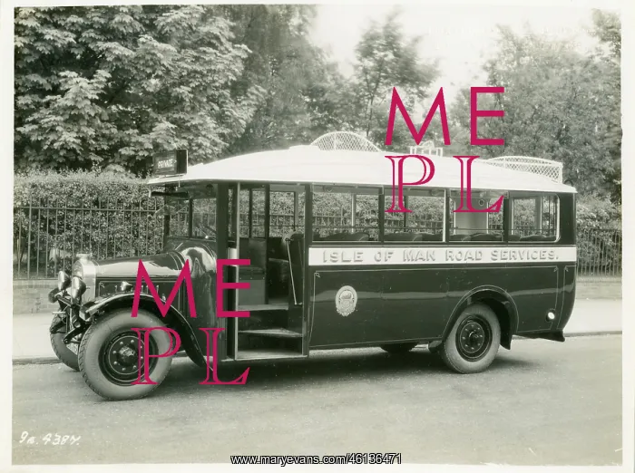  : Isle of Man Road Services Emerald bus, Wadham