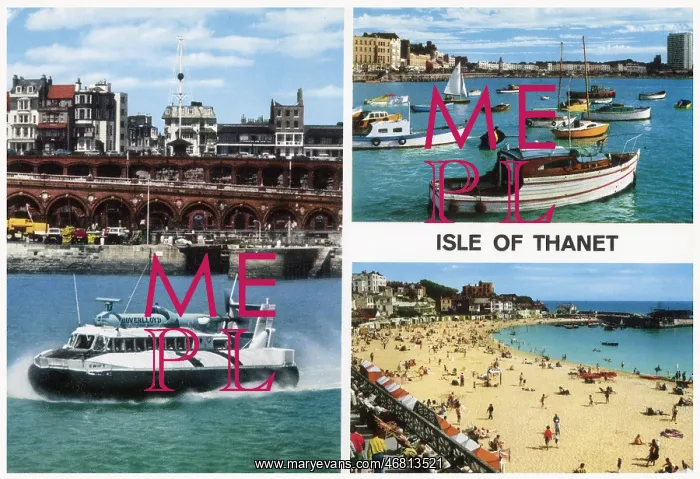 : Isle Of Thanet Postcard : Isle Of Thanet Postcard