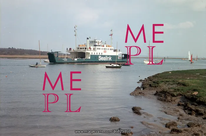 : Isle of Wight car ferry, Lymington : Isle of Wight car ferry, Lymington