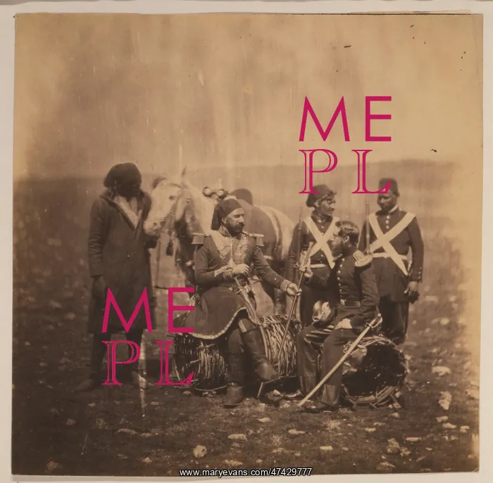 : Ismail Pacha & Mr. Thompson of the Commissariat : Ismail Pacha & Mr. Thompson of the Commissariat
