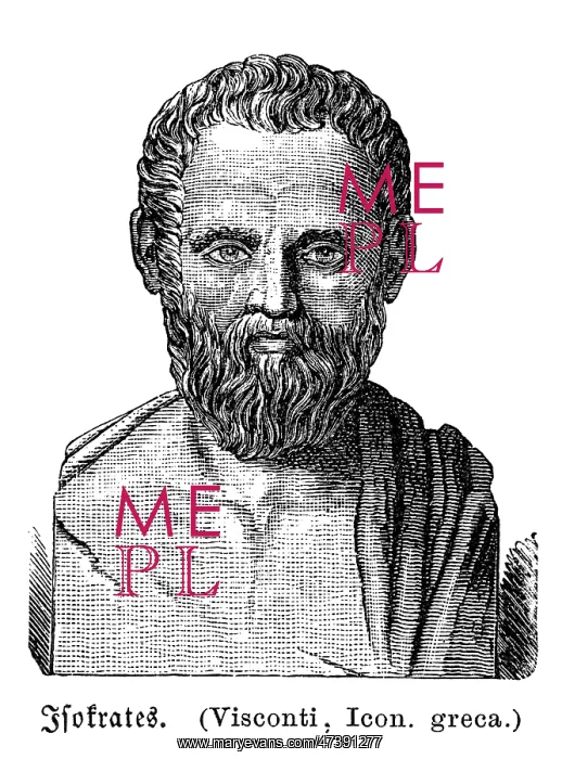  : ISOCRATES BUST