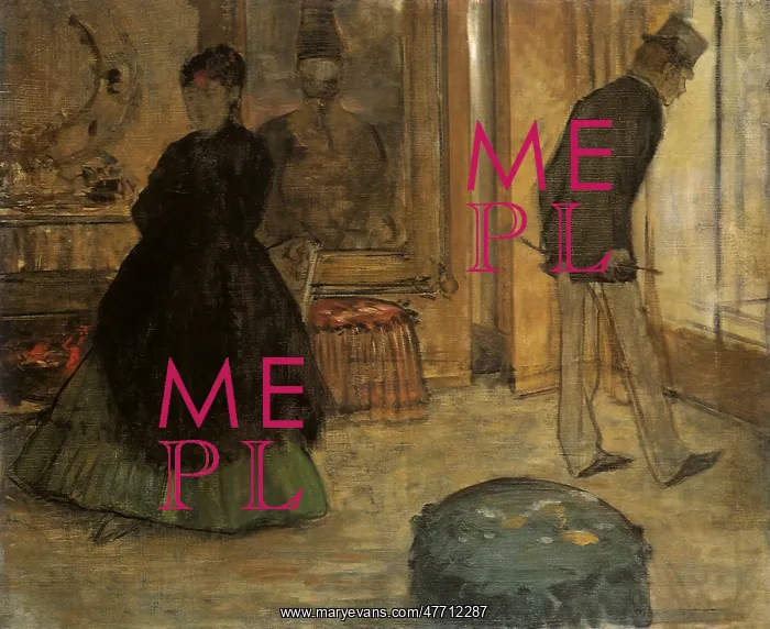  : Isolated Couple, by Degas