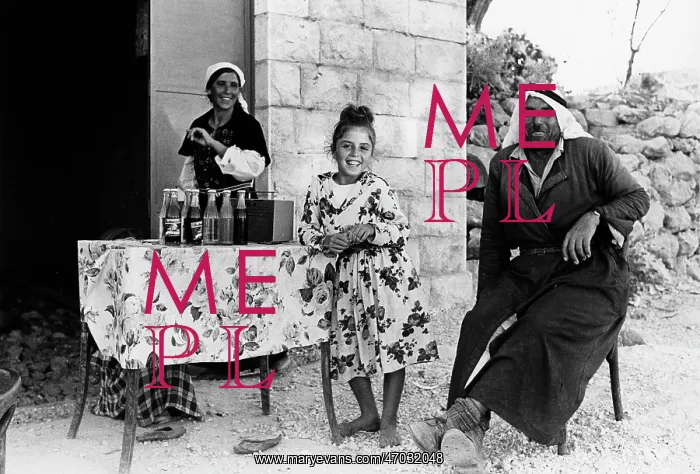 : Israel. Oct. 4, 1967 - Hebron, Israel - Group of Arabs hanging out at their home in Hebron : Israel. Oct. 4, 1967 - Hebron, Israel - Group of Arabs hanging out at their home in Hebron