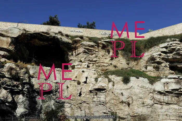 : Israel. Jerusalem. Mound - possibly the real Golgotha or Cal : Israel. Jerusalem. Mound - possibly the real Golgotha or Cal