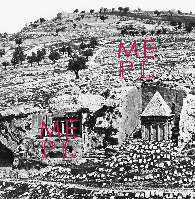  : Israel Jerusalem Valley of Jehoshaphat pre-1900