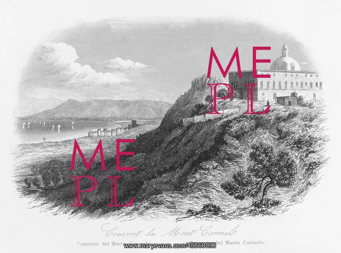  : ISRAEL / MOUNT CARMEL 1846