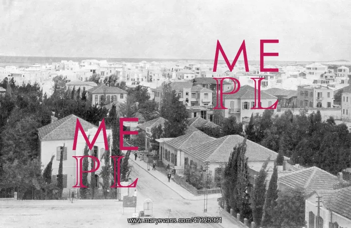 : ISRAEL / TEL AVIV 1925 : ISRAEL / TEL AVIV 1925
