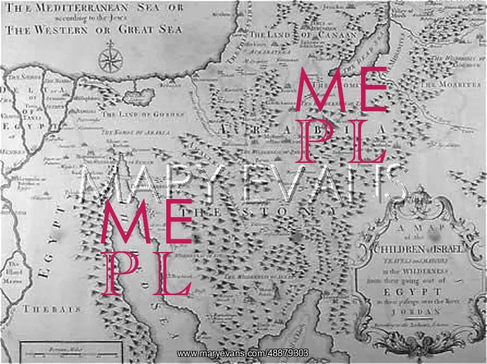 : ISRAELITES TRAVEL MAP : ISRAELITES TRAVEL MAP