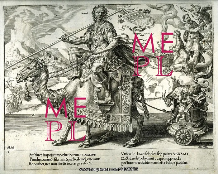  : Issac Riding On A Camel