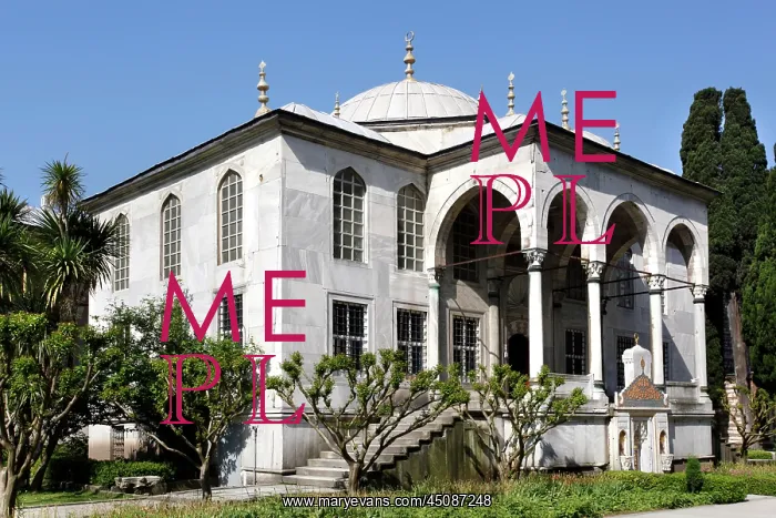 : Istanbul. Low angle view of the Enderun Library : Istanbul. Low angle view of the Enderun Library