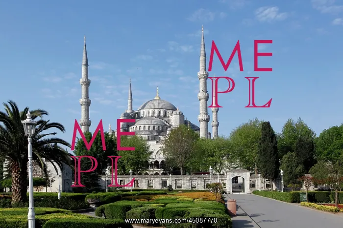 : Istanbul. General view of Sultan Ahmed Mosque : Istanbul. General view of Sultan Ahmed Mosque