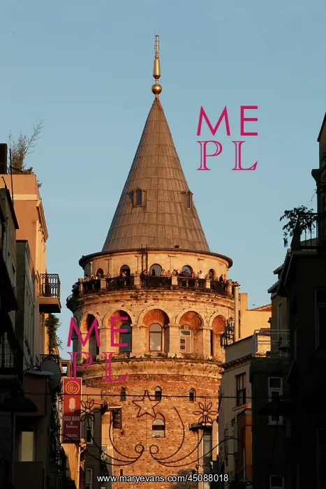 : Istanbul. General view of the Galata Tower (Galata Kulesi) : Istanbul. General view of the Galata Tower (Galata Kulesi)