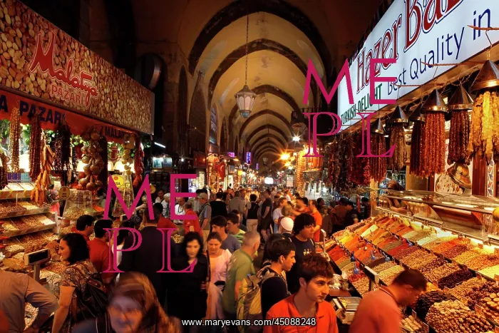 : Istanbul. Spice Bazaar or Egyptian Market (Misir Carsisi) : Istanbul. Spice Bazaar or Egyptian Market (Misir Carsisi)