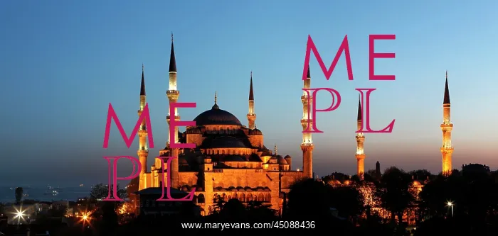 : Istanbul. General view of Sultan Ahmed Mosque : Istanbul. General view of Sultan Ahmed Mosque
