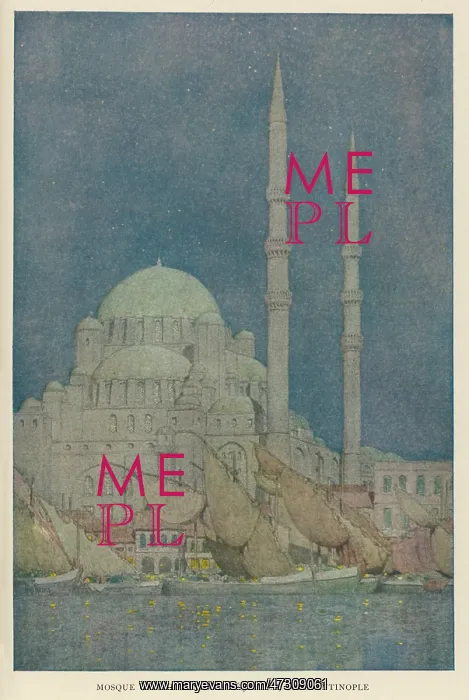 : ISTANBUL / ST SOPHIA 1913 : ISTANBUL / ST SOPHIA 1913