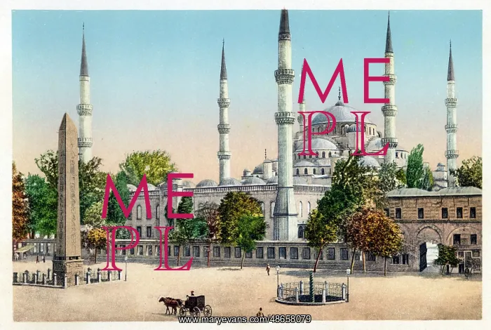 : Istanbul, Turkey - The Blue Mosque : Istanbul, Turkey - The Blue Mosque