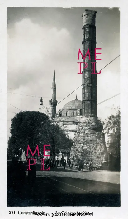 : Istanbul, Turkey - The Burnt Column : Istanbul, Turkey - The Burnt Column