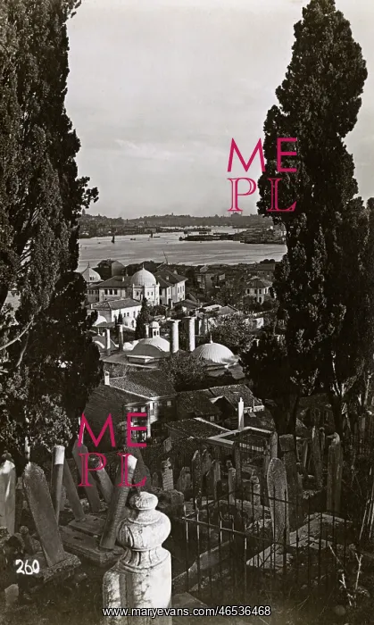 : Istanbul, Turkey - Cemetery at Eyub : Istanbul, Turkey - Cemetery at Eyub