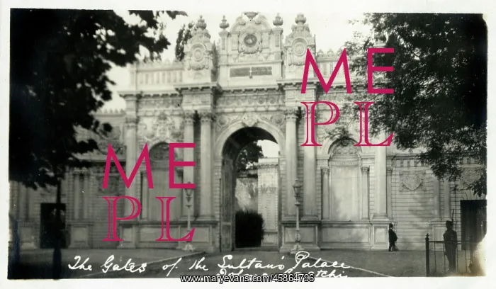  : Istanbul, Turkey - The Gate of the Dolmabahce Palace