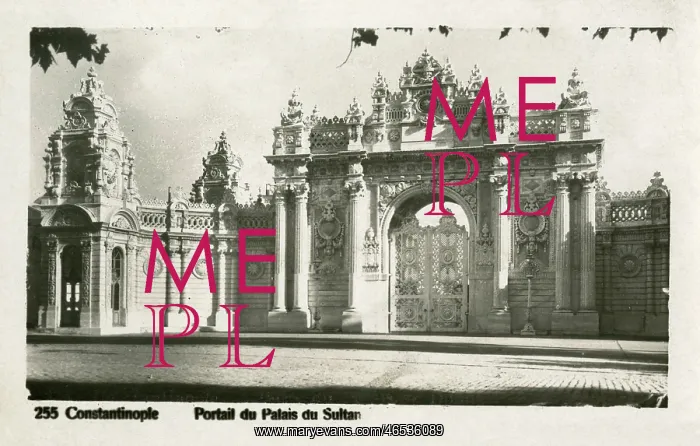  : Istanbul, Turkey - The Gate of the Dolmabahce Palace