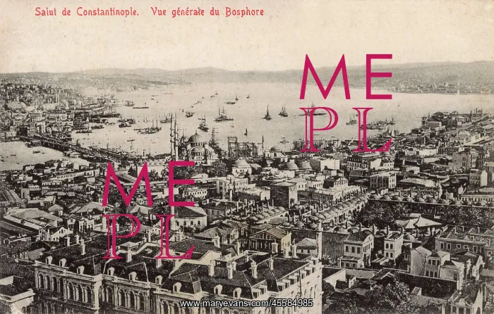  : Istanbul, Turkey - General View looking toward the Bosphorus