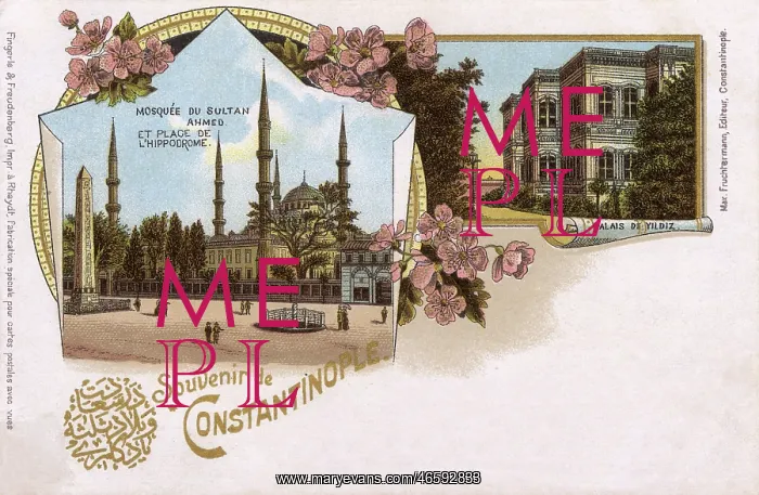 : Istanbul, Turkey - Yildiz Palace, Blue Mosque and Hippodrome : Istanbul, Turkey - Yildiz Palace, Blue Mosque and Hippodrome