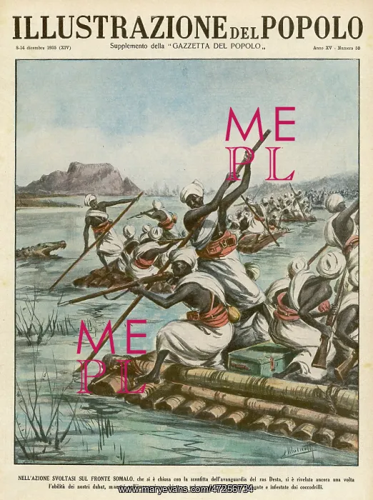 : ITALIAN ALLIES ON RAFTS : ITALIAN ALLIES ON RAFTS