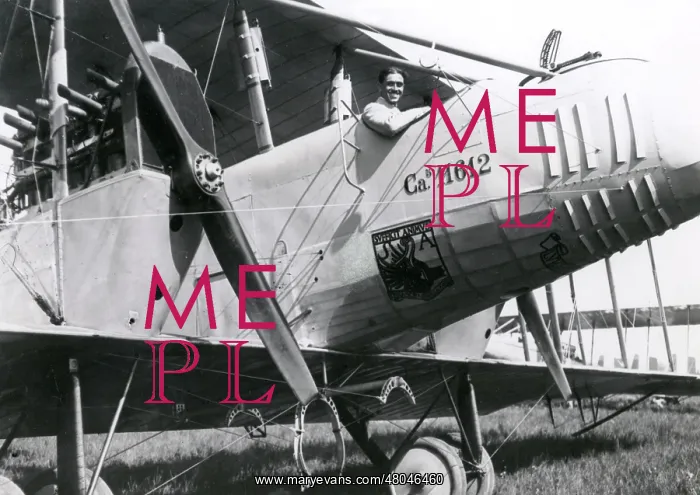 : Italian Caproni Ca.5 bomber plane, WW1 : Italian Caproni Ca.5 bomber plane, WW1