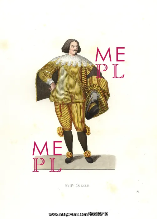 : Italian chamberlain, 17th century : Italian chamberlain, 17th century