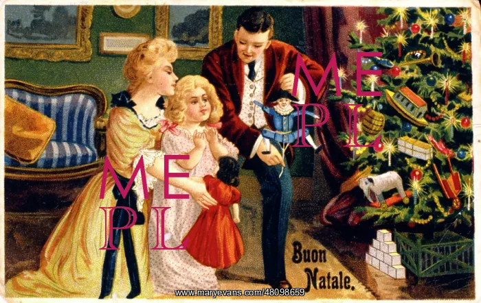 : Italian Christmas card : Italian Christmas card