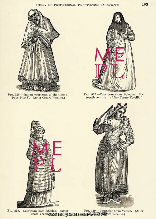: ITALIAN COURTESANS : ITALIAN COURTESANS
