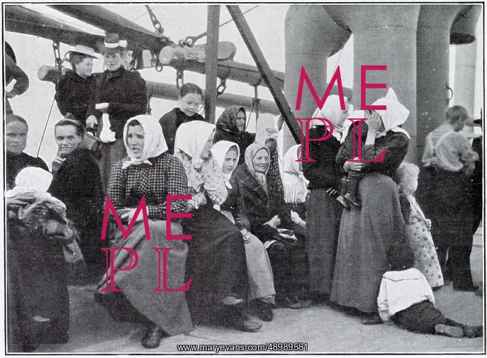 : Italian Emigrants bound for America 1904 : Italian Emigrants bound for America 1904