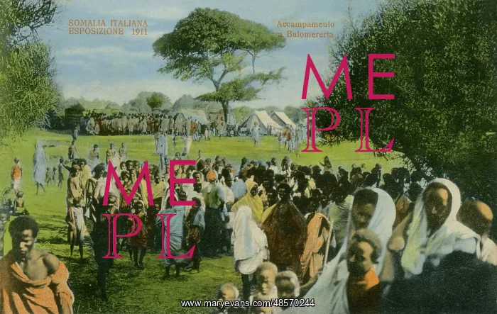 : Italian exposition in Bulomererta, Somalia : Italian exposition in Bulomererta, Somalia