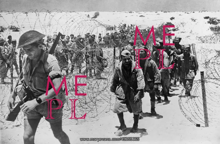 : Italian and German prisoners of war captured in : Italian and German prisoners of war captured in