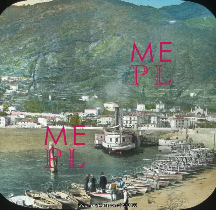 : Italian Lakes - Harbour at Como : Italian Lakes - Harbour at Como