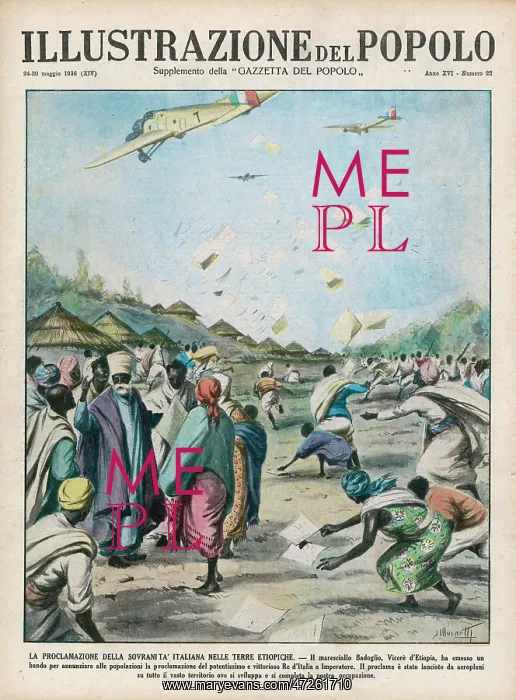 : ITALIAN RULE / ETHIOPIA : ITALIAN RULE / ETHIOPIA