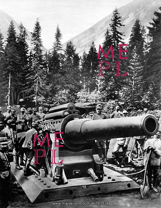 : Italian siege-gun : Italian siege-gun