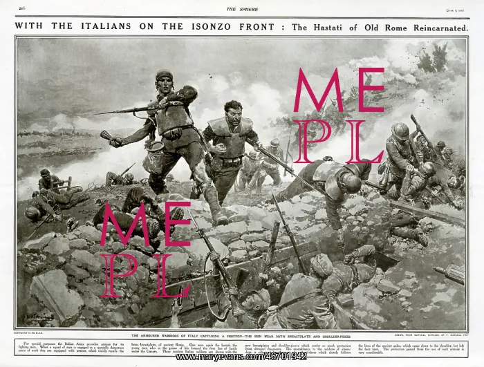 : Italian soldiers on the Isonzo Front : Italian soldiers on the Isonzo Front