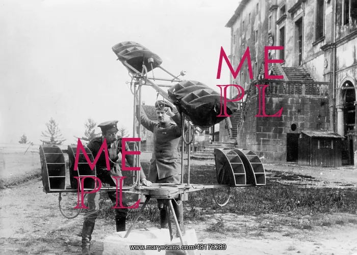: Italian sound detector, 1917 : Italian sound detector, 1917