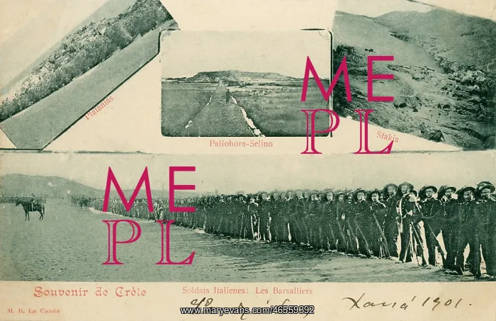 : Italian troops on Crete : Italian troops on Crete
