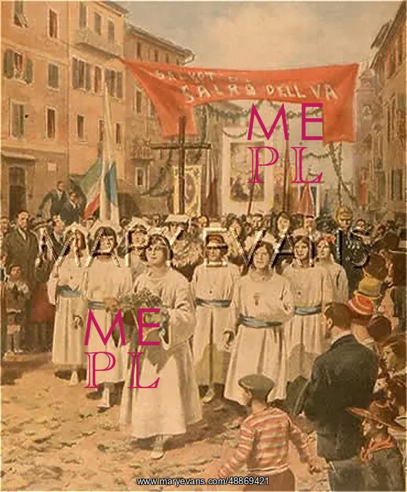 : Italian wine procession, 1926 : Italian wine procession, 1926