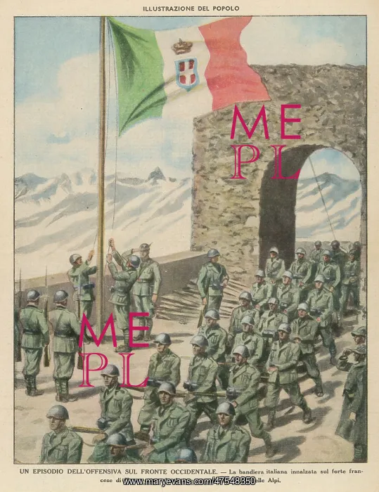 : ITALIANS IN THE ALPS : ITALIANS IN THE ALPS