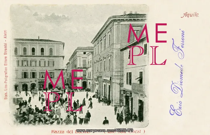 : Italy - Aquila - Cathedral Square : Italy - Aquila - Cathedral Square