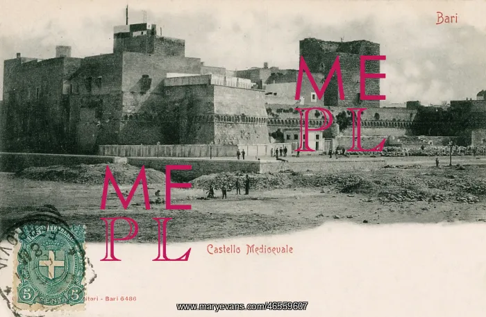 : Italy - Bari - Medieval Castle