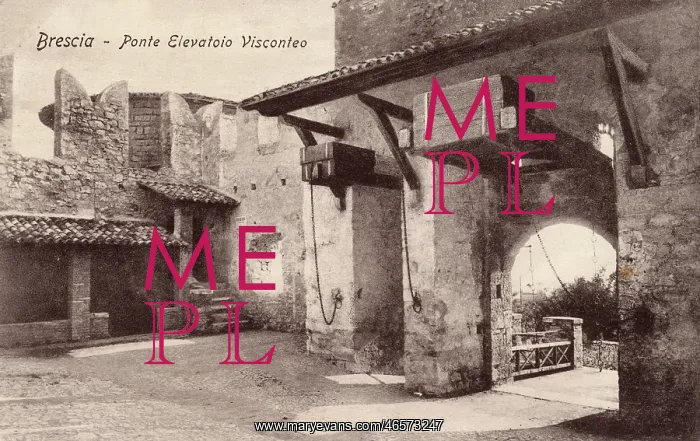 : Italy - Brescia - Ponte Elevatoio Visconteo : Italy - Brescia - Ponte Elevatoio Visconteo