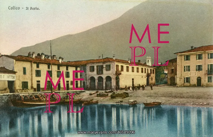 : Italy - Colico - The Port : Italy - Colico - The Port